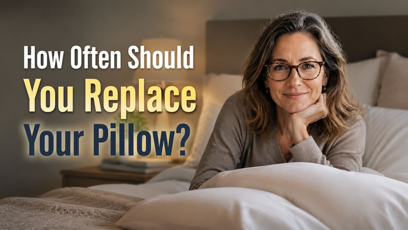 How Often Should You Replace Your Pillow? The Real Schedule by Material (1–5 Years) and the Maintenance That Doubles Its Life